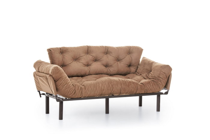 Atelier Del Sofa Nitta Triple - Marrón claro Atelier Del Sofa Nitta Triple - Marrón claro